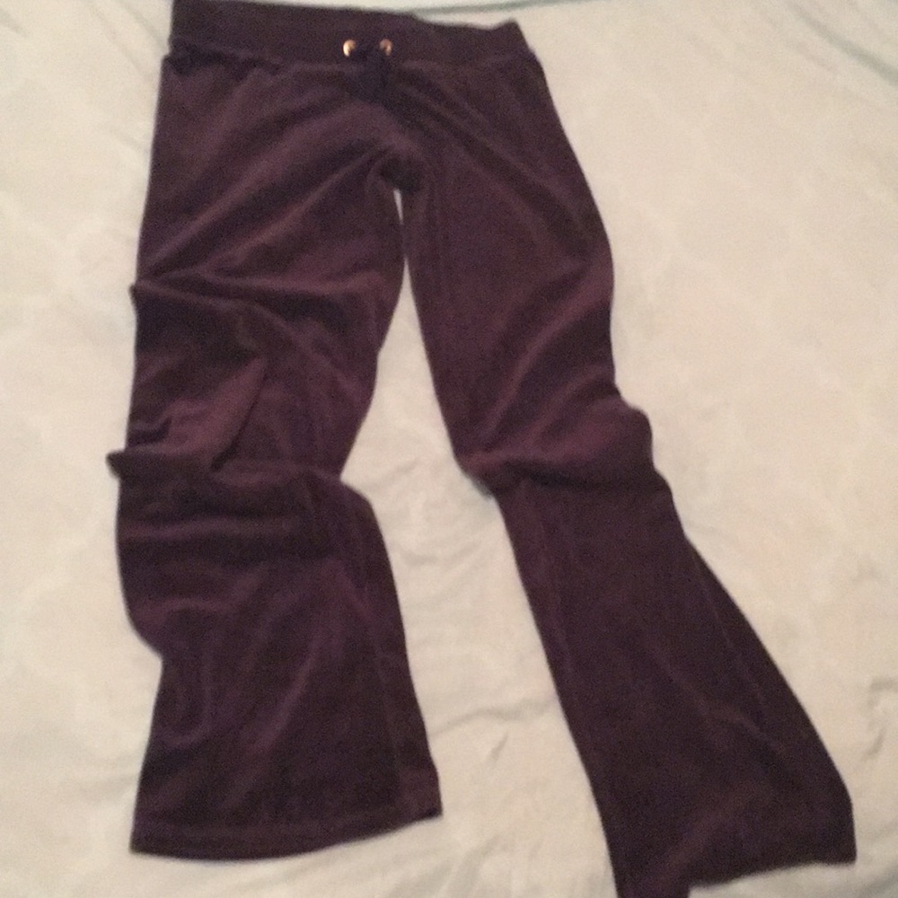 Juicy couture velour pants